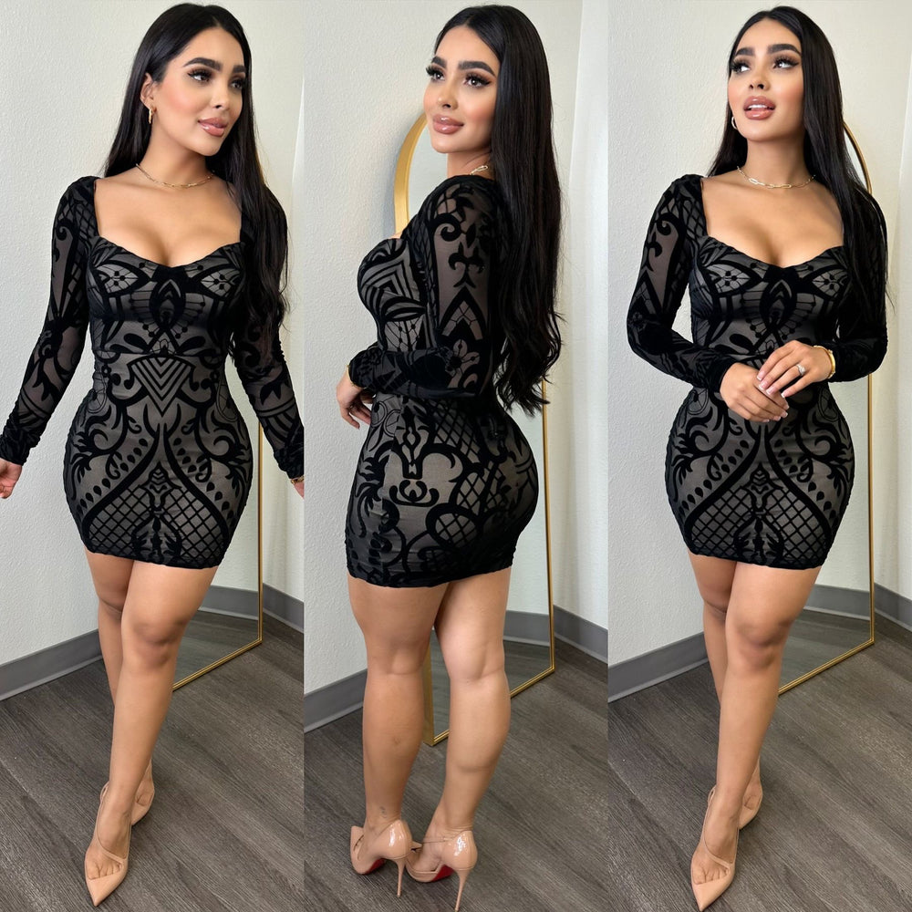 Joy Hourglass Mini Dress
