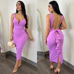 Xamira lilac Couture Dress