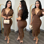 Katanna  Smocked Dress