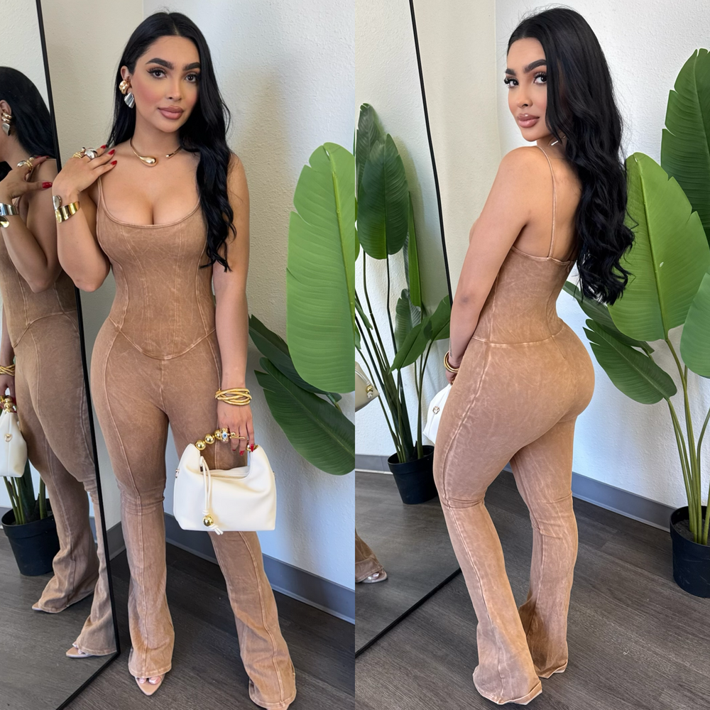 Evian Flare Jumpsuit