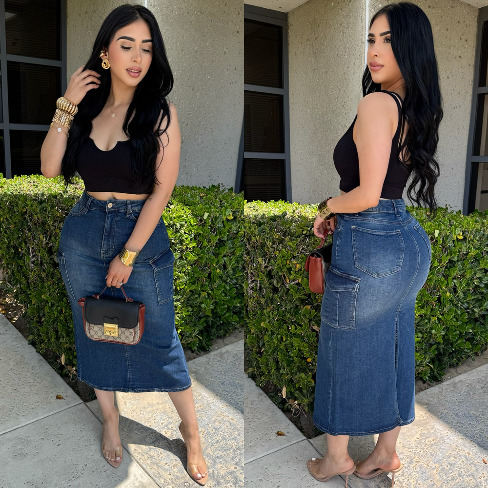 Jaza Denim Skirt