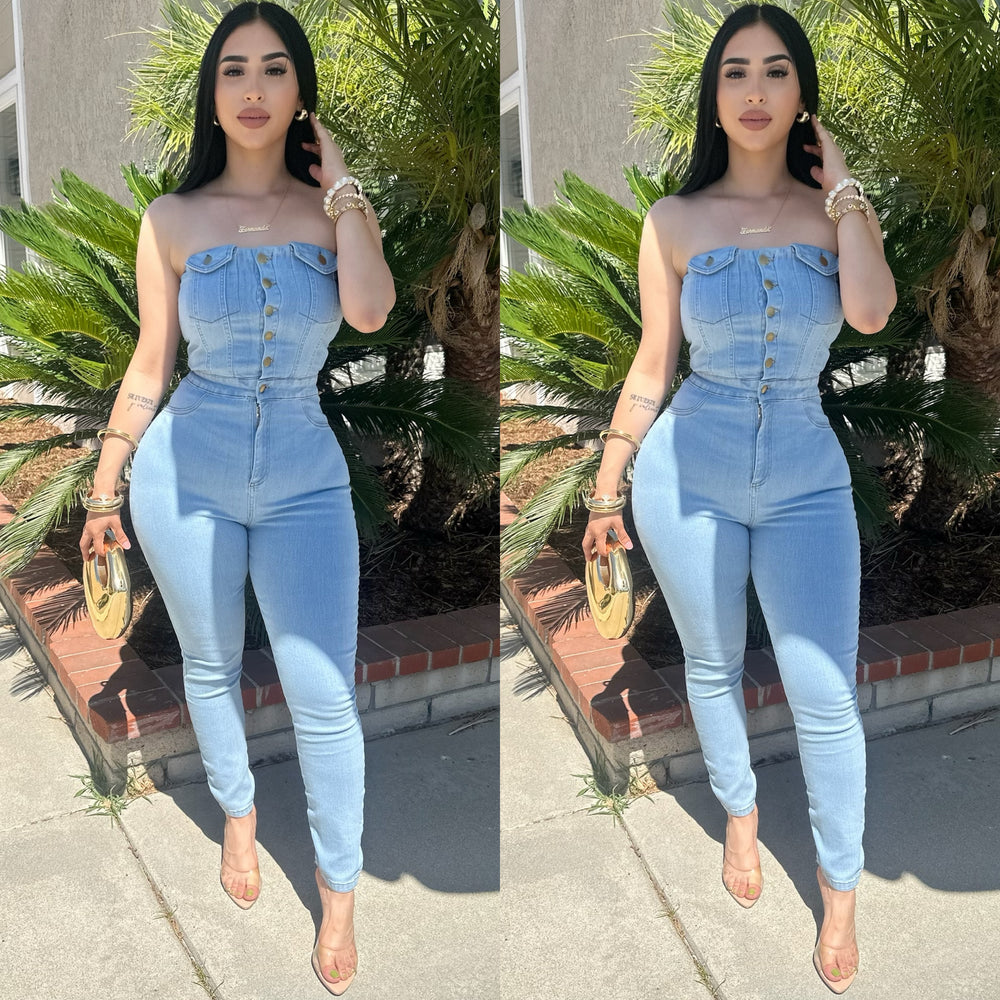 Gigi Denim Jumpsuit