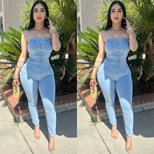 Gigi Denim Jumpsuit