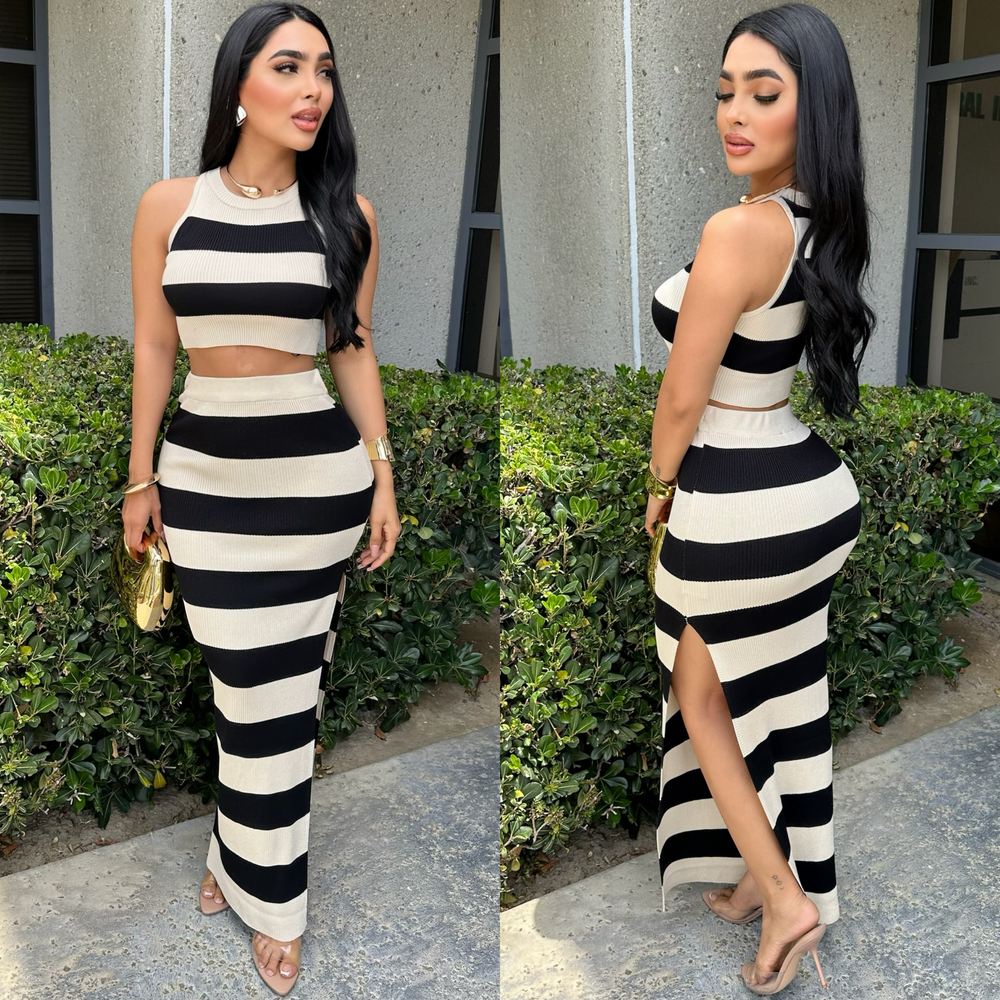 Fermina Ribbed 2Pc Set