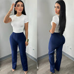 Monica Navy Pants