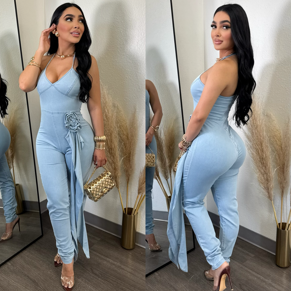 Lidia Denim Jumpsuit