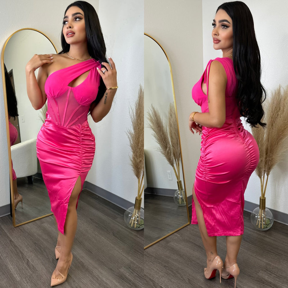 Edilia Satin Dress