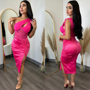 Edilia Satin Dress