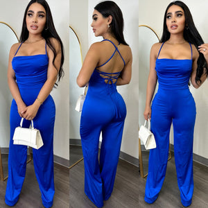 All Blue Jumpsuit