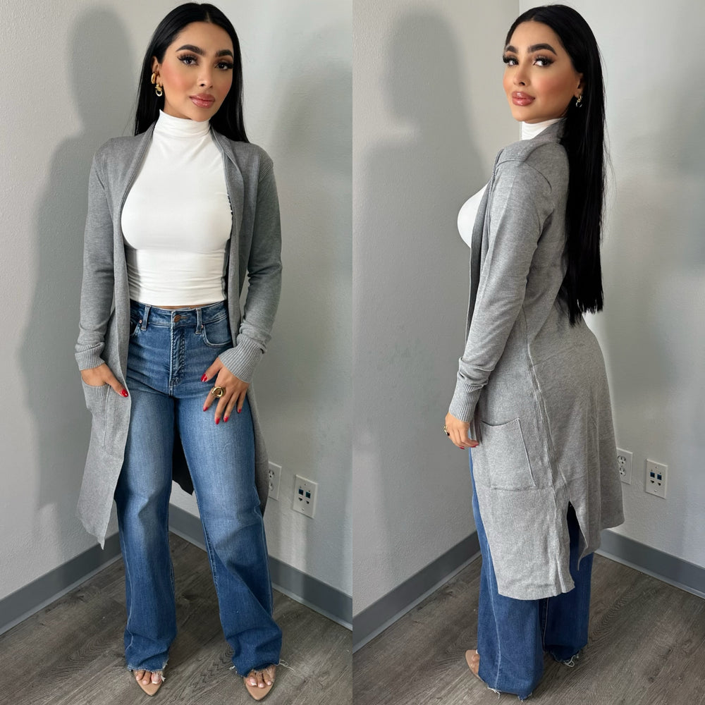 Kathy  Ribbed Cardigan