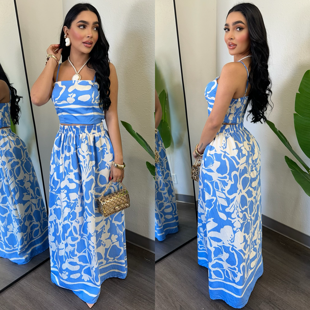Vivian Blue 2PC Set