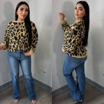 Hanna Leopard Sweater