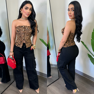 Leopard Top