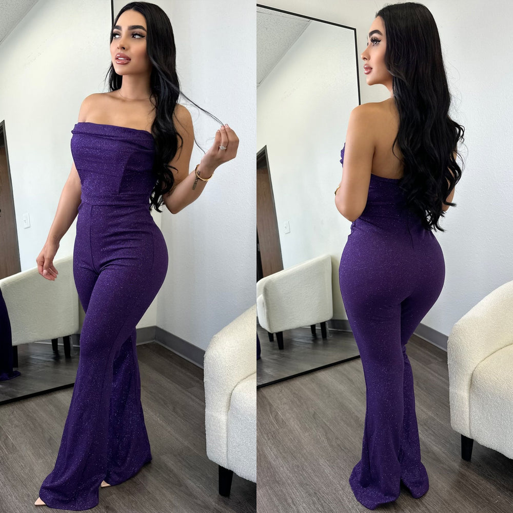Fantasy Shimmery Couture Jumpsuit