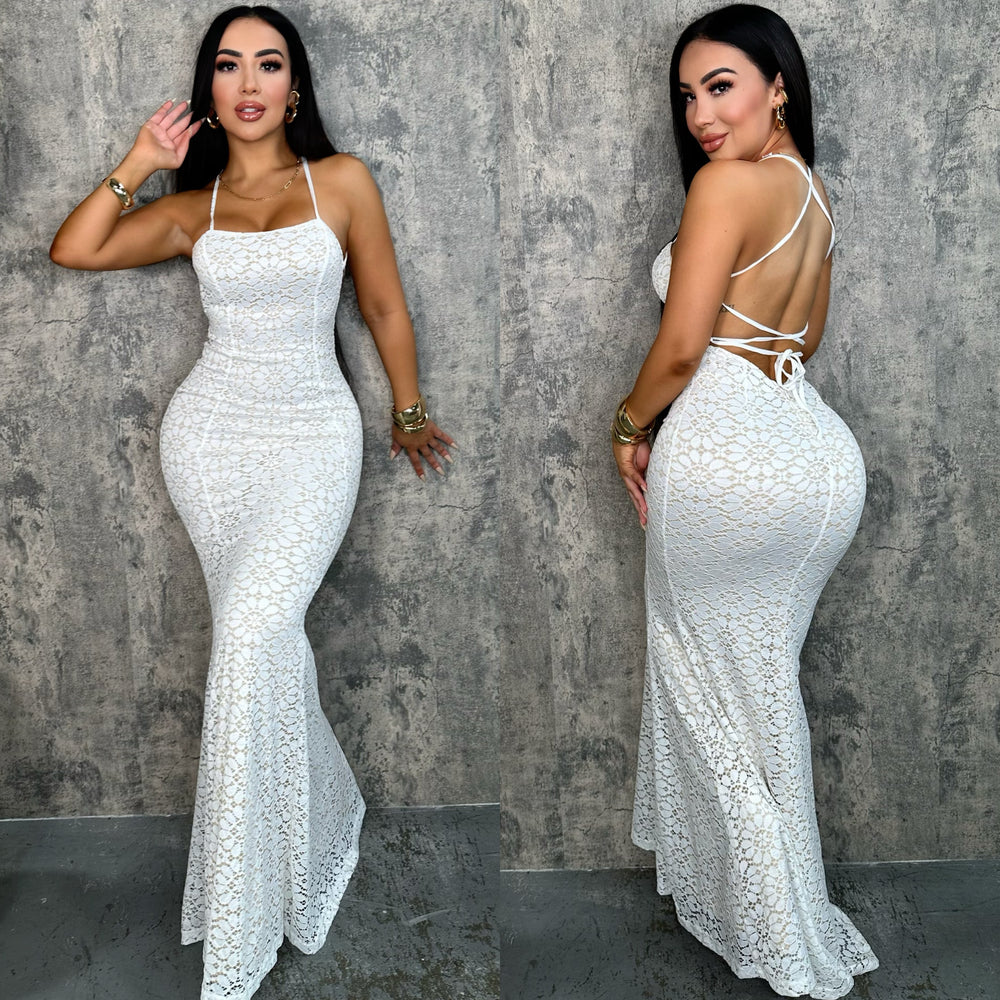 Pauline Laced Gown