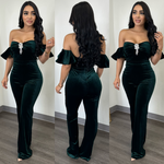 Jairi Velvet Jumpsuit