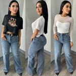 Carlo High Waist Jeans