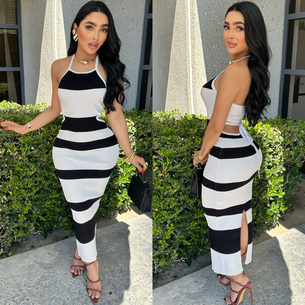 Yanci Ribbed Dress