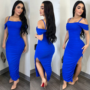 All in Blue Dress