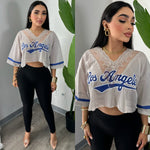 Los Angeles Lace Crop Top