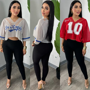 Snatched (Black) High Waist Leggings