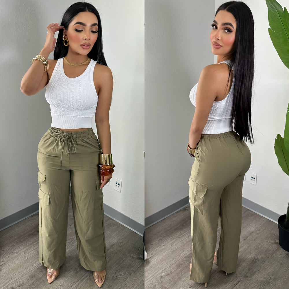 Nina Olive Pants