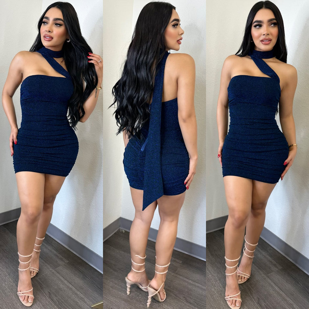 Azminda Shimmer Mini Dress