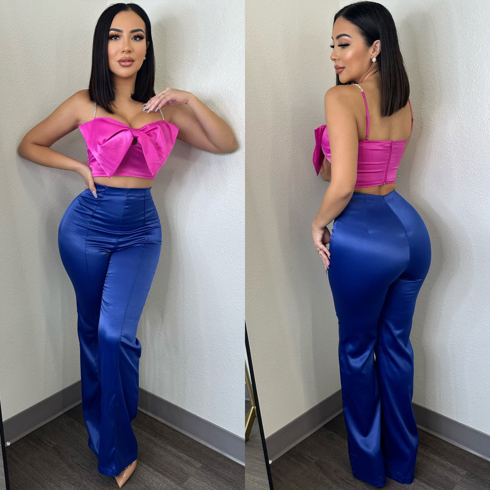 Moño Satin Top