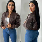 Jayleen Faux Leather Jacket