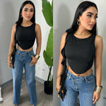 Simarah Black Top