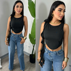 Simarah Black Top