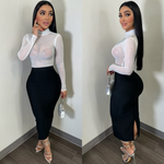 Aurora Rhinestone Top
