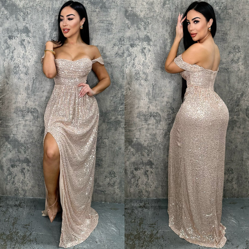 Isis Sequin Gown
