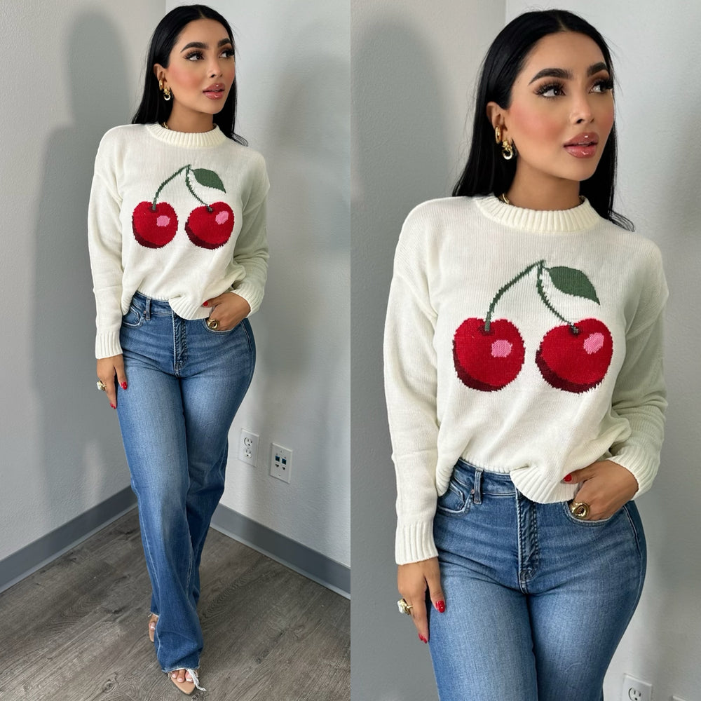 Cherry Sweater