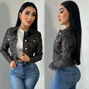 Jessy  Leopard Jacket