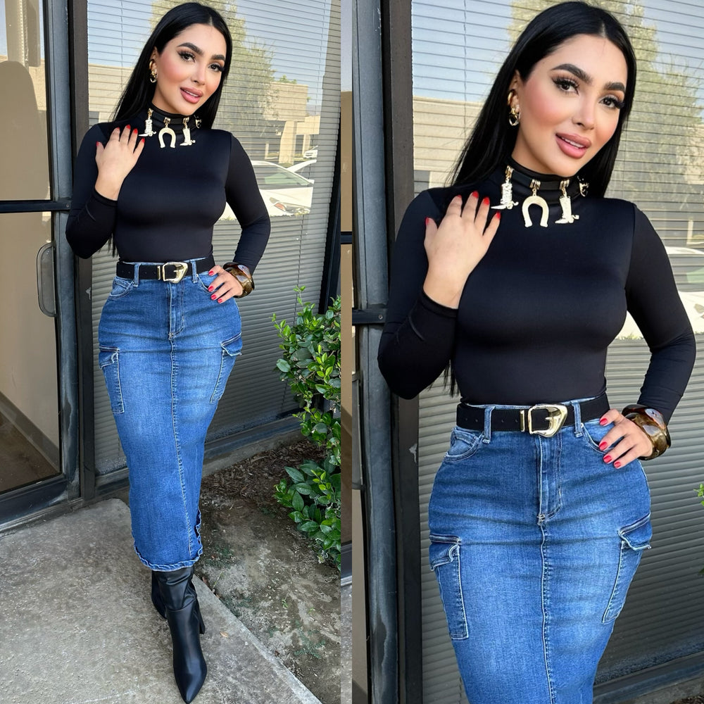Sadira High Neck Top