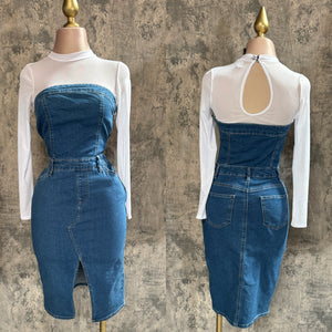Gaby Denim Dress