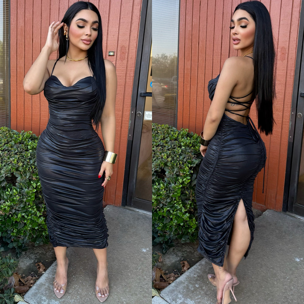 Viridiana Midi  Dress