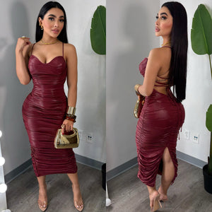Viridiana Midi  Dress
