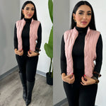 Faux Fur Pink Vest