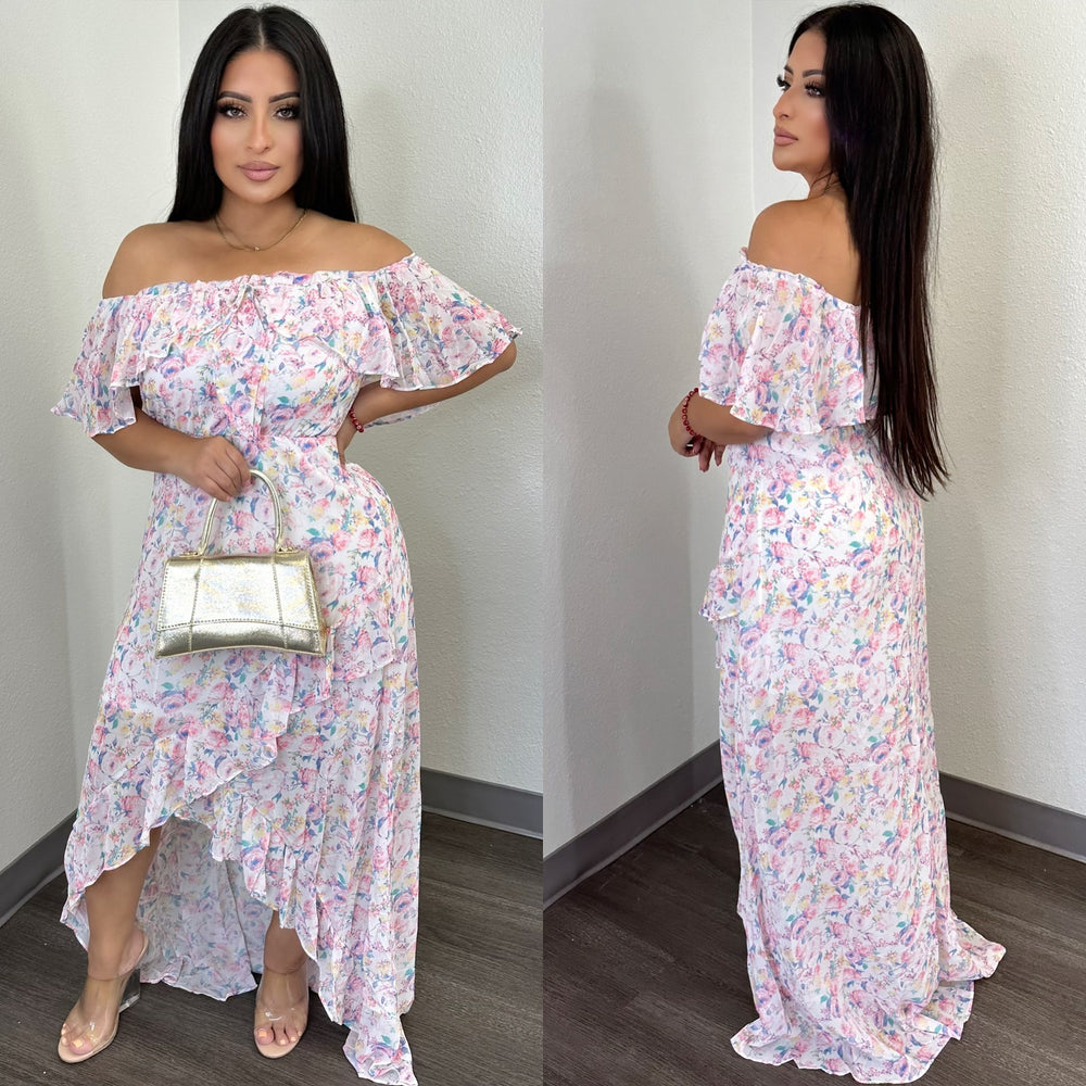 Celia Floral Maxi Dress