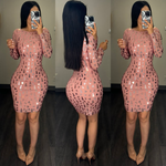 Stunning  Mauve Dress