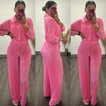 Yosune Pink 2PC Set