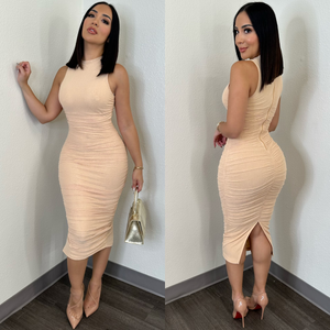 Valenzuela Mesh Midi Dress
