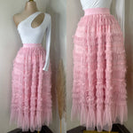Emiliana Pink Maxi Skirt