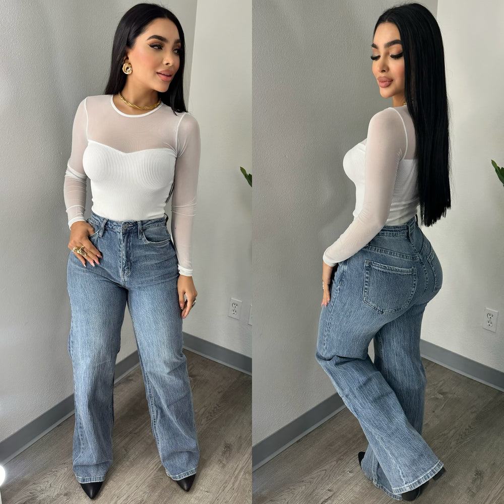 Carlo High Waist Jeans