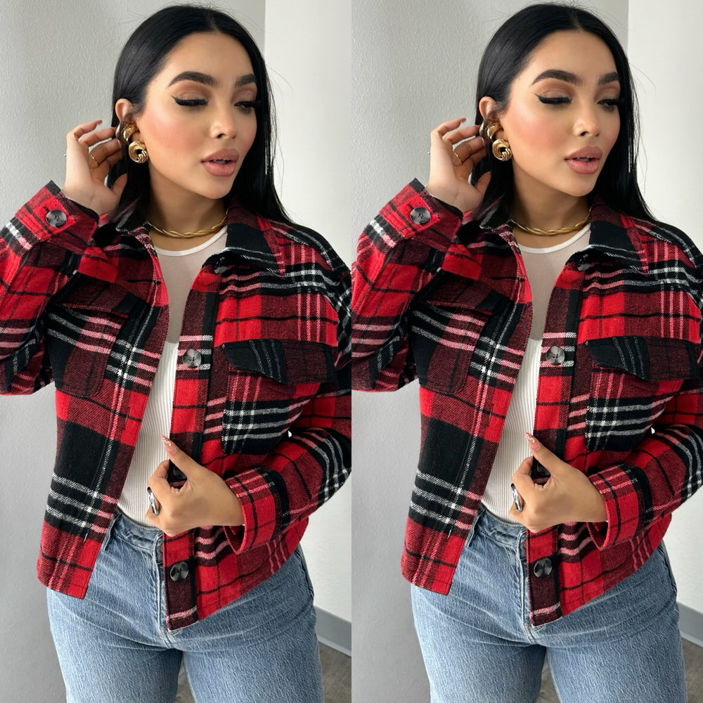 Kendra Red Shacket