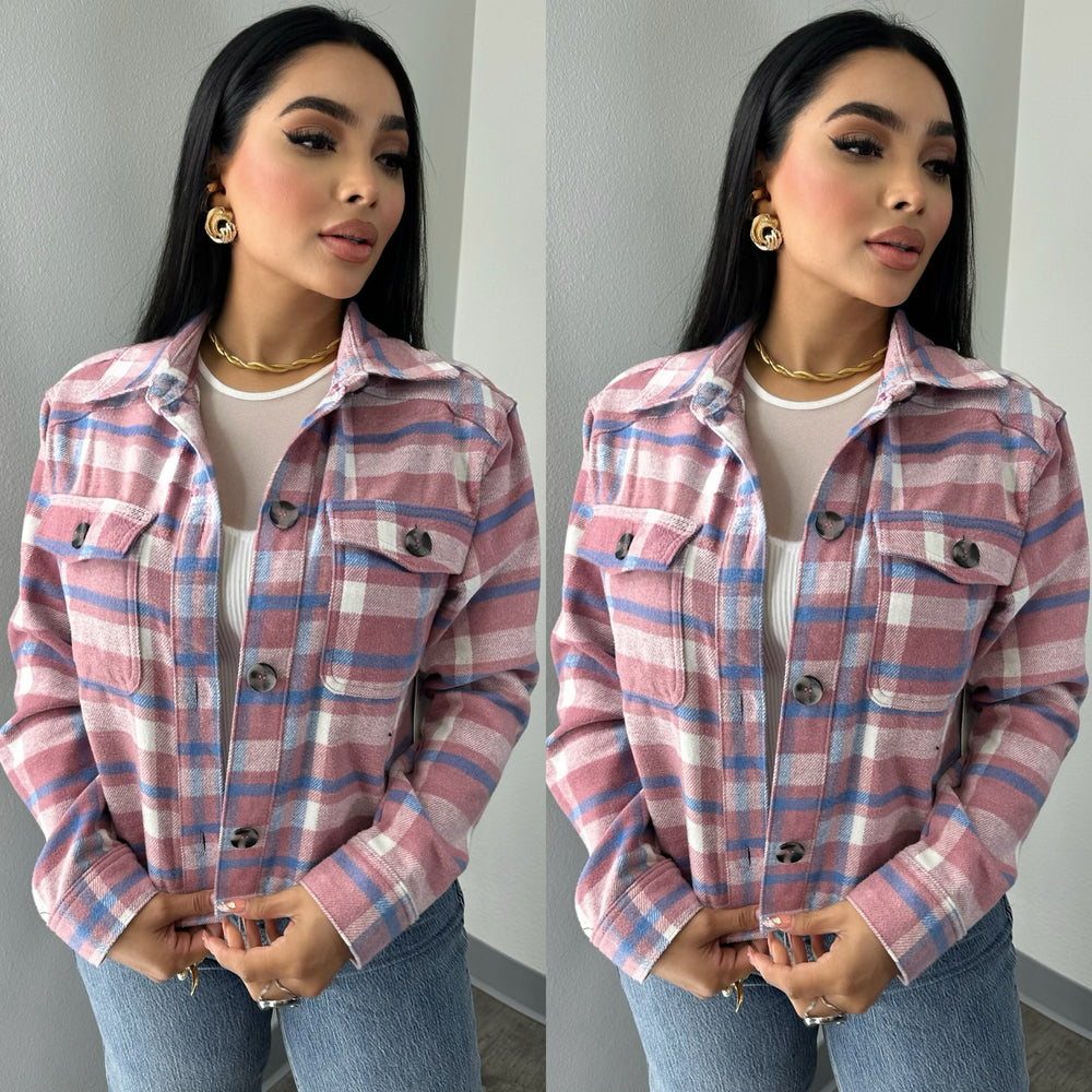 Kendra Pink Shacket