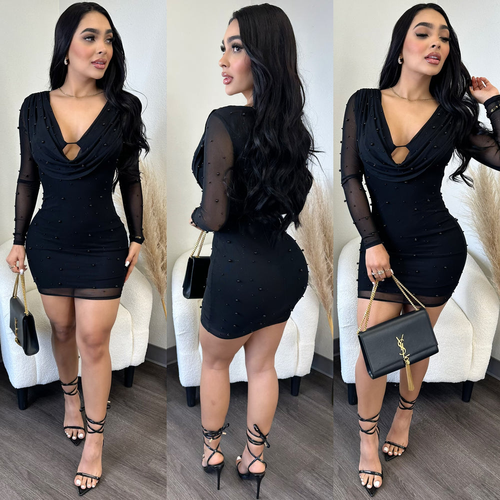 Penelope Mesh Mini Dress