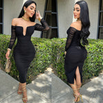Kavaly Mesh  Dress